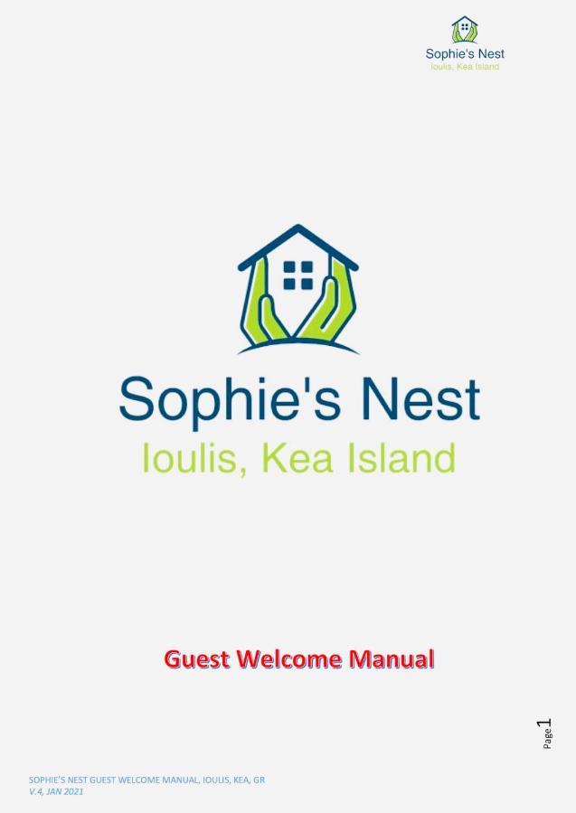 Sophie'S Nest Διαμέρισμα Ioulis Εξωτερικό φωτογραφία